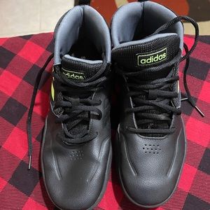 Adidas Boys Ownthegame EF0308 Black Basketball Shoes Sneakers Size 7